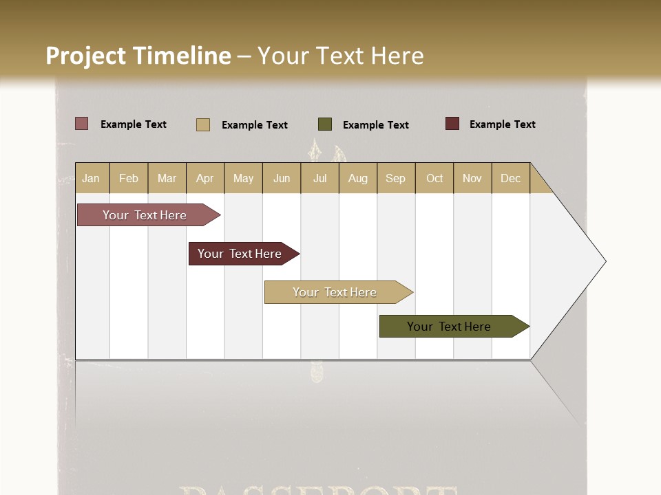 Paper Vacation Nationality PowerPoint Template