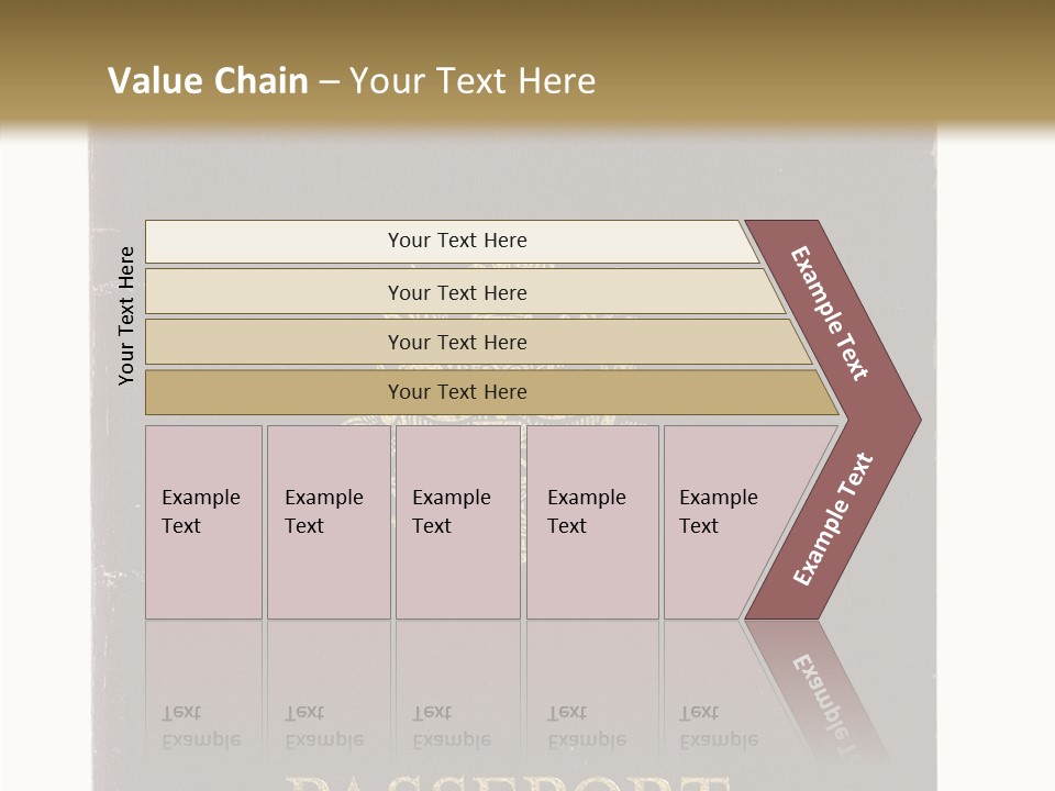 Paper Vacation Nationality PowerPoint Template
