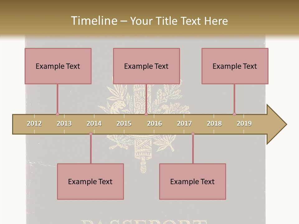 Paper Vacation Nationality PowerPoint Template