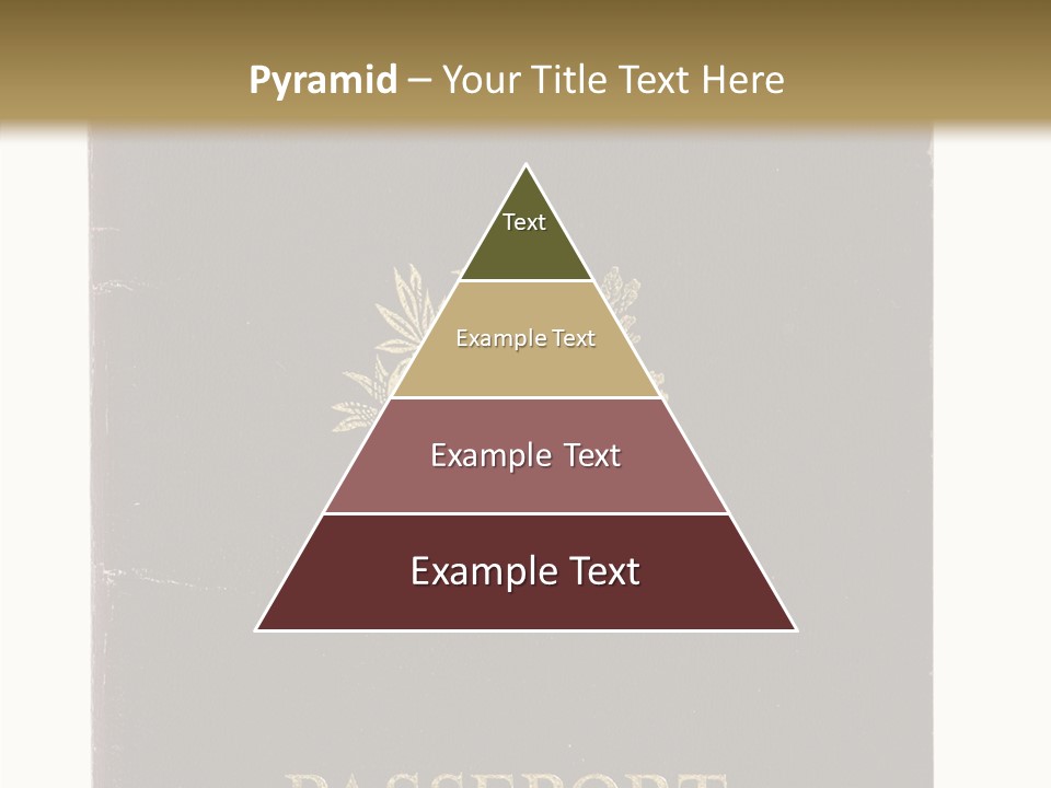 Paper Vacation Nationality PowerPoint Template