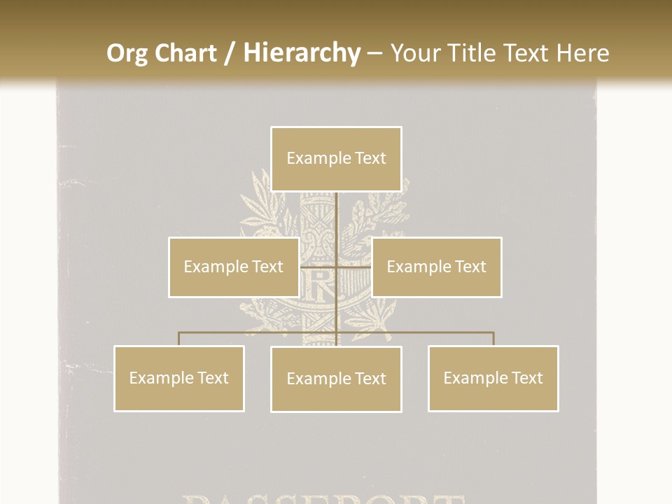 Paper Vacation Nationality PowerPoint Template
