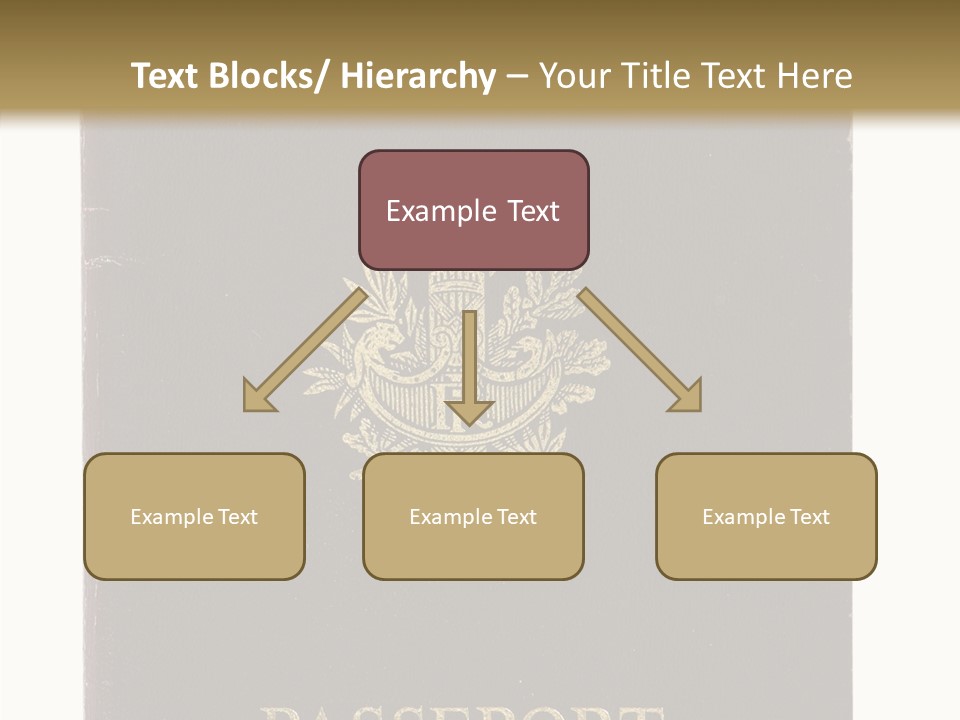 Paper Vacation Nationality PowerPoint Template
