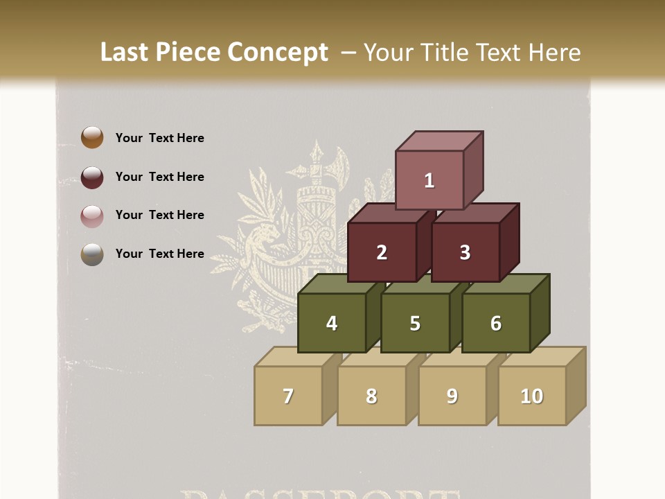 Paper Vacation Nationality PowerPoint Template