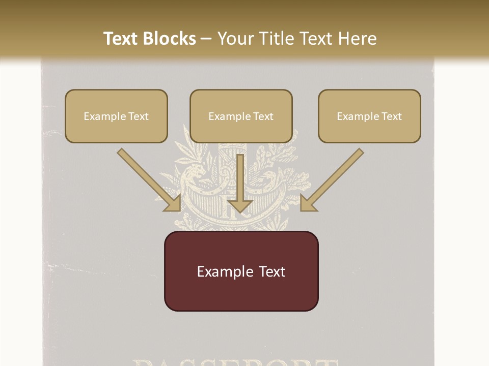 Paper Vacation Nationality PowerPoint Template
