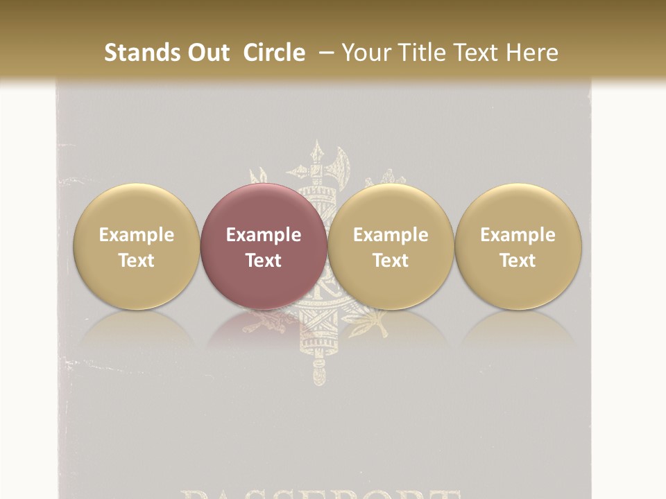 Paper Vacation Nationality PowerPoint Template