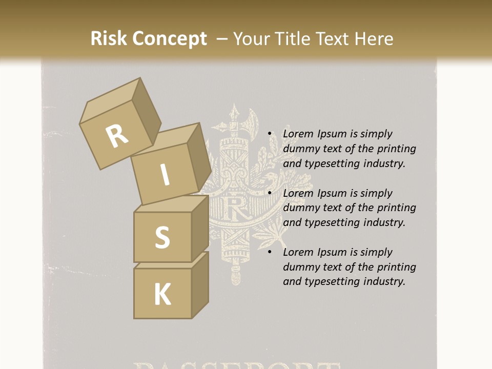 Paper Vacation Nationality PowerPoint Template