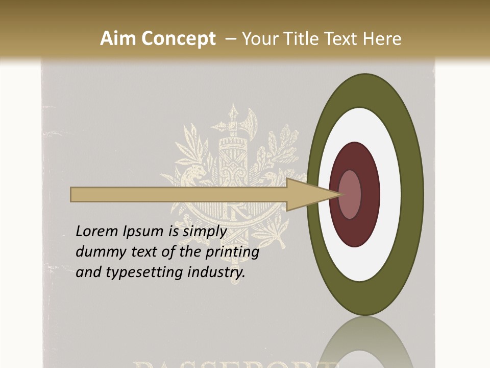 Paper Vacation Nationality PowerPoint Template