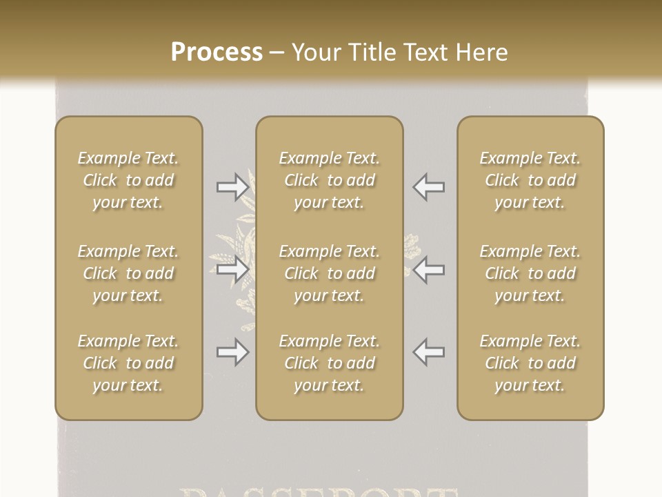 Paper Vacation Nationality PowerPoint Template