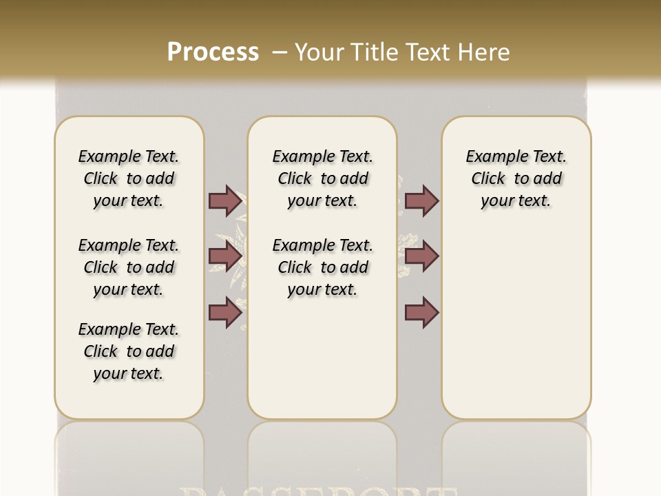 Paper Vacation Nationality PowerPoint Template