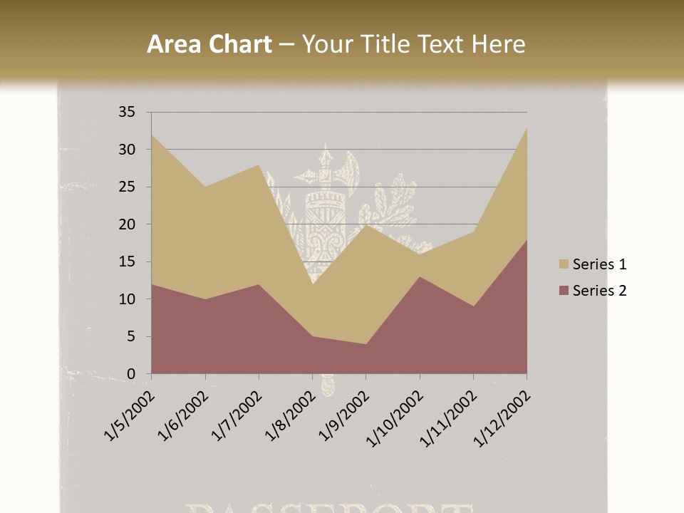 Paper Vacation Nationality PowerPoint Template
