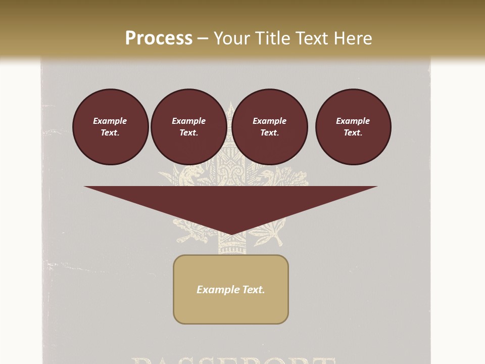 Paper Vacation Nationality PowerPoint Template