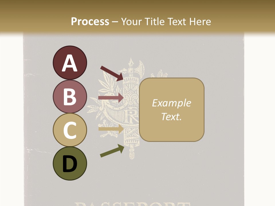 Paper Vacation Nationality PowerPoint Template