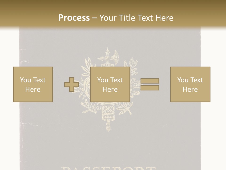 Paper Vacation Nationality PowerPoint Template