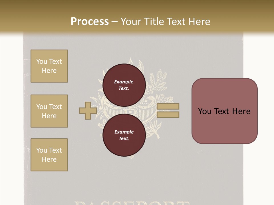 Paper Vacation Nationality PowerPoint Template