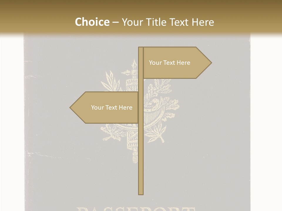 Paper Vacation Nationality PowerPoint Template