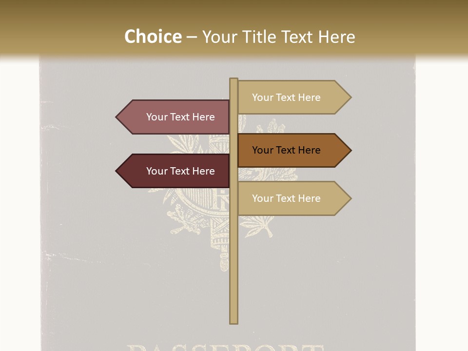 Paper Vacation Nationality PowerPoint Template