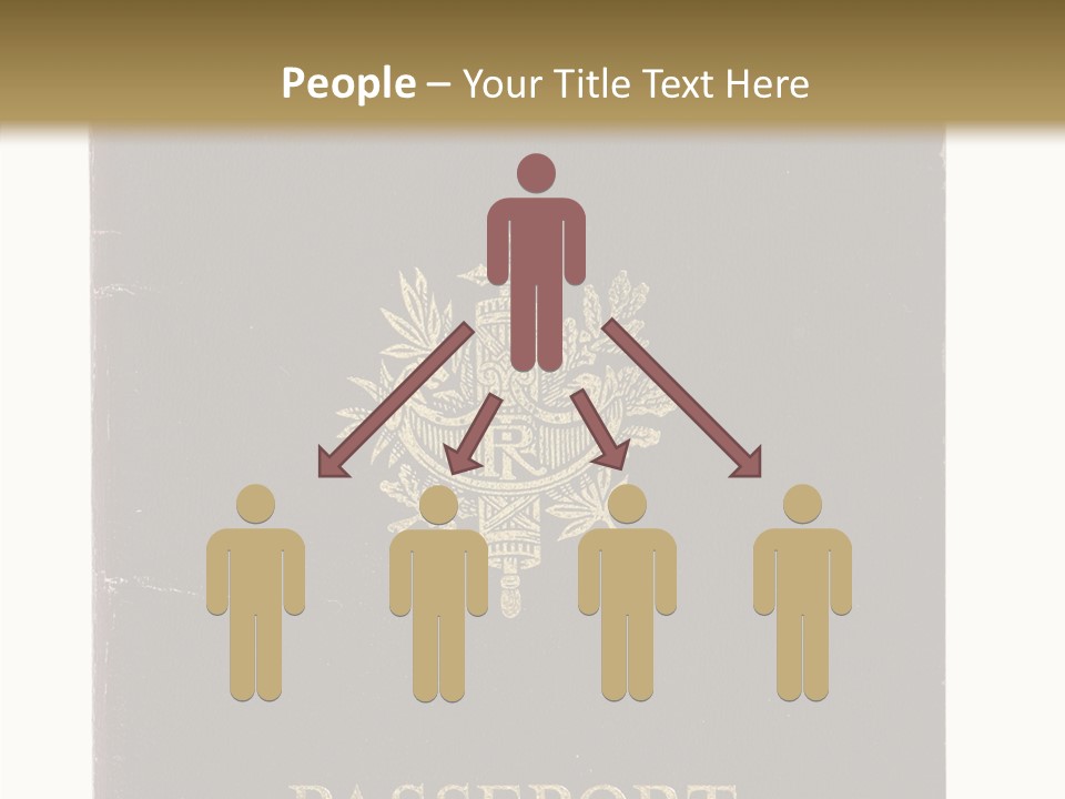 Paper Vacation Nationality PowerPoint Template