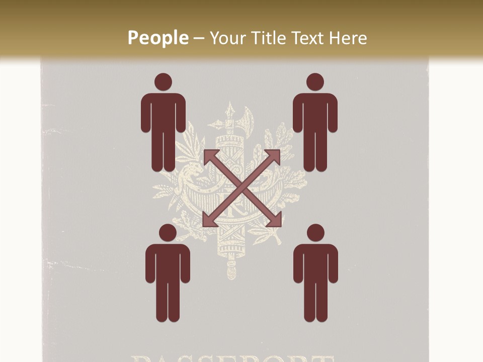 Paper Vacation Nationality PowerPoint Template