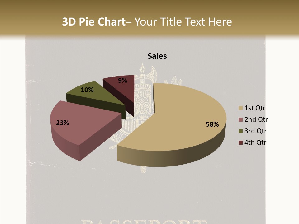 Paper Vacation Nationality PowerPoint Template