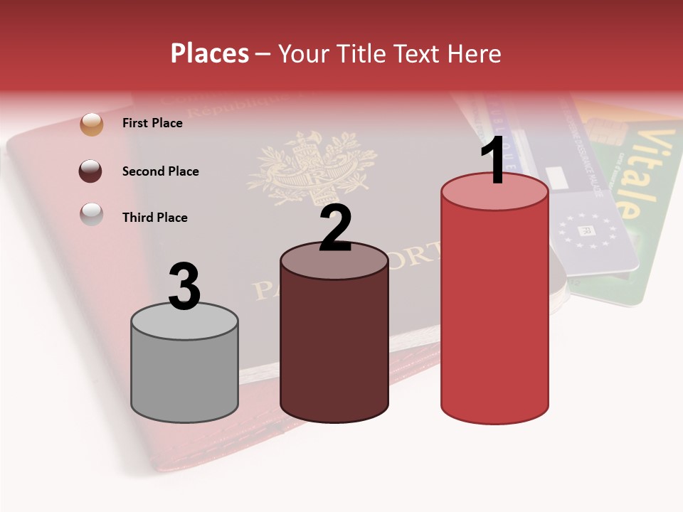 Isol France Carte PowerPoint Template