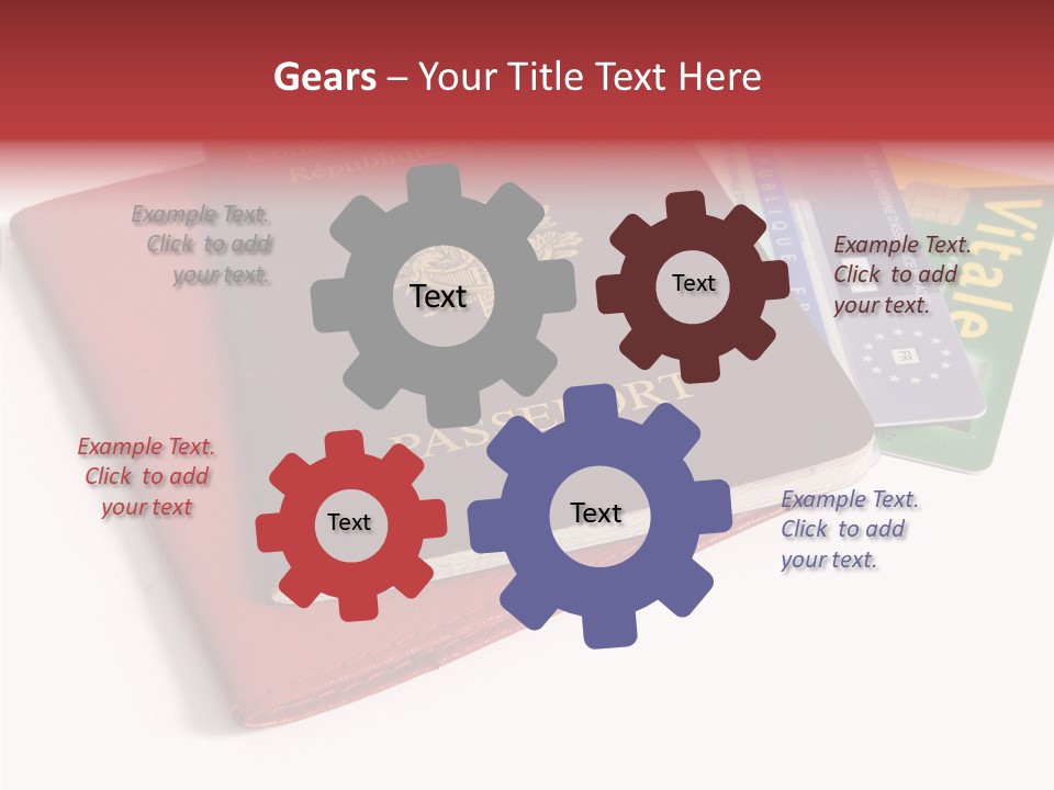 Isol France Carte PowerPoint Template