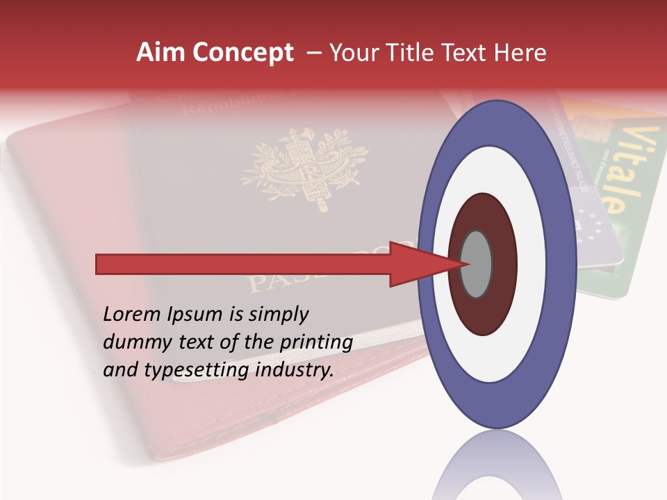 Isol France Carte PowerPoint Template