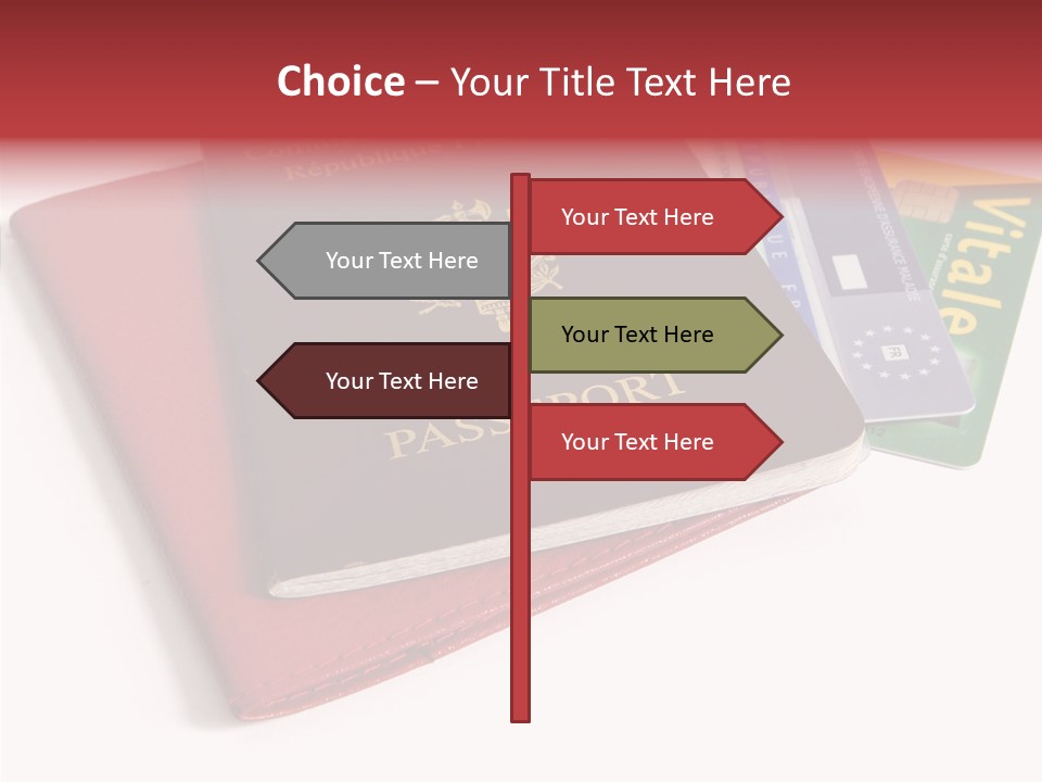 Isol France Carte PowerPoint Template