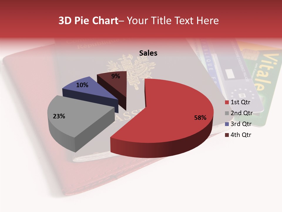 Isol France Carte PowerPoint Template
