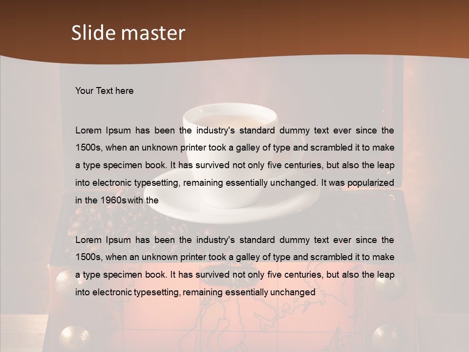 Luscious Panoramic Aromatic PowerPoint Template