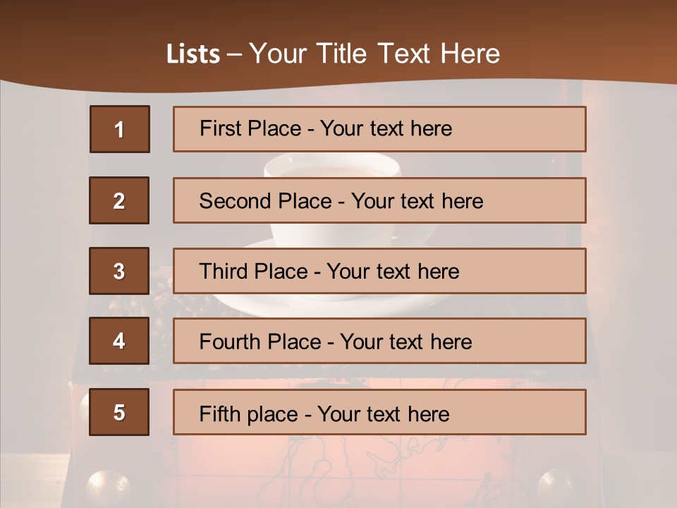 Luscious Panoramic Aromatic PowerPoint Template