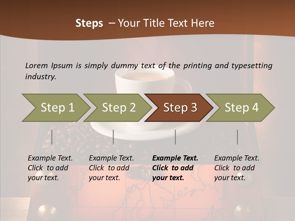 Luscious Panoramic Aromatic PowerPoint Template