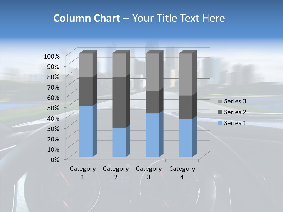 Aim Steer Freeway PowerPoint Template