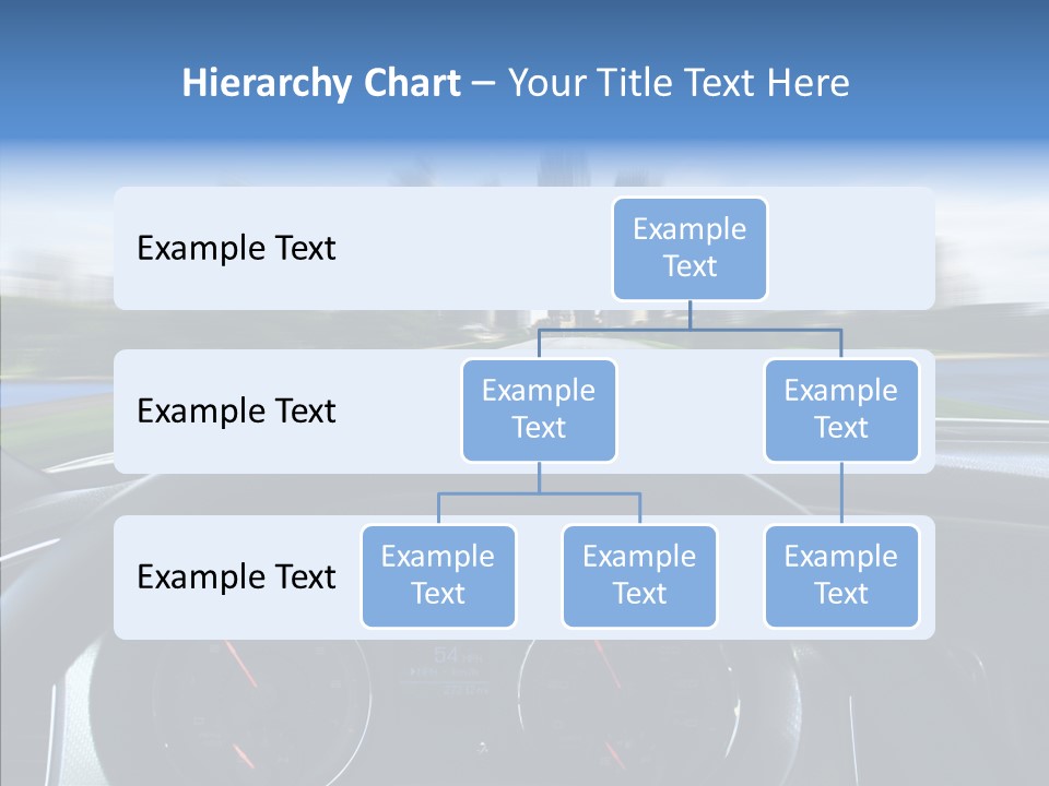 Aim Steer Freeway PowerPoint Template