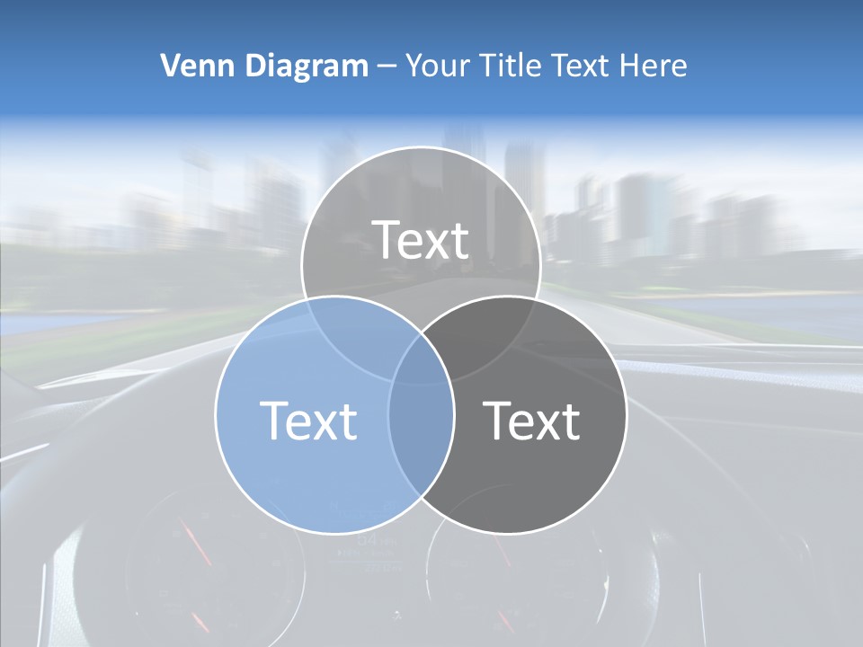 Aim Steer Freeway PowerPoint Template