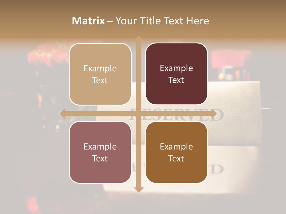 Private Sign Reserved PowerPoint Template