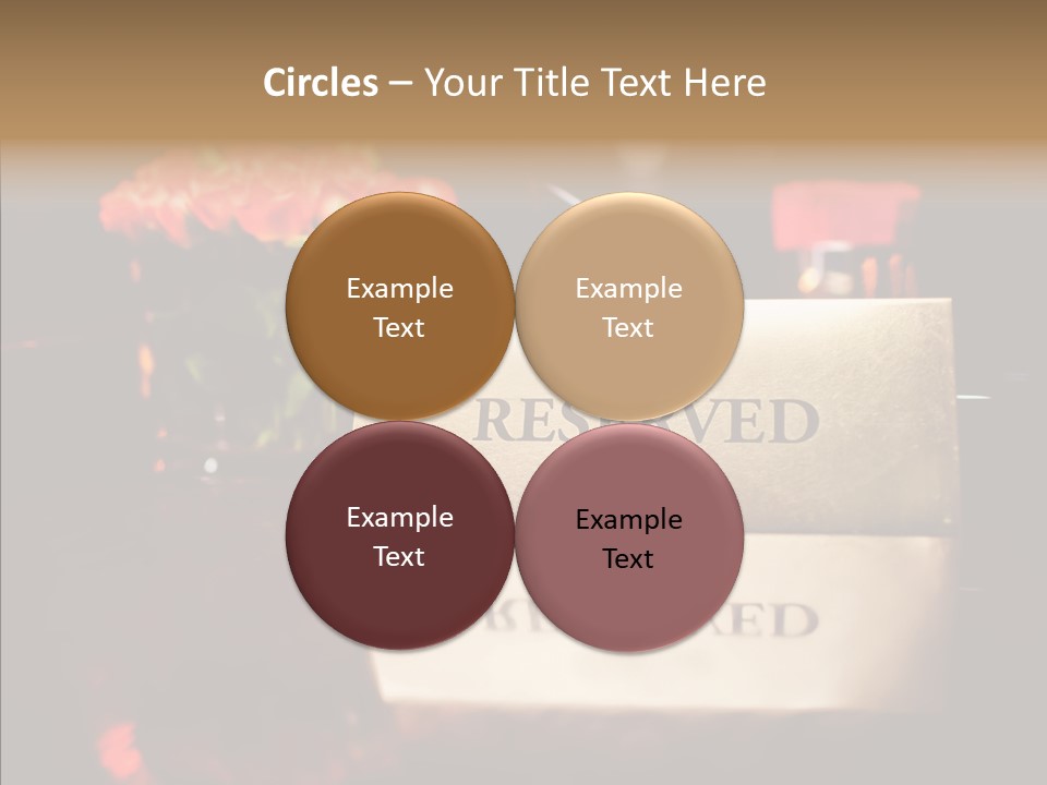 Private Sign Reserved PowerPoint Template