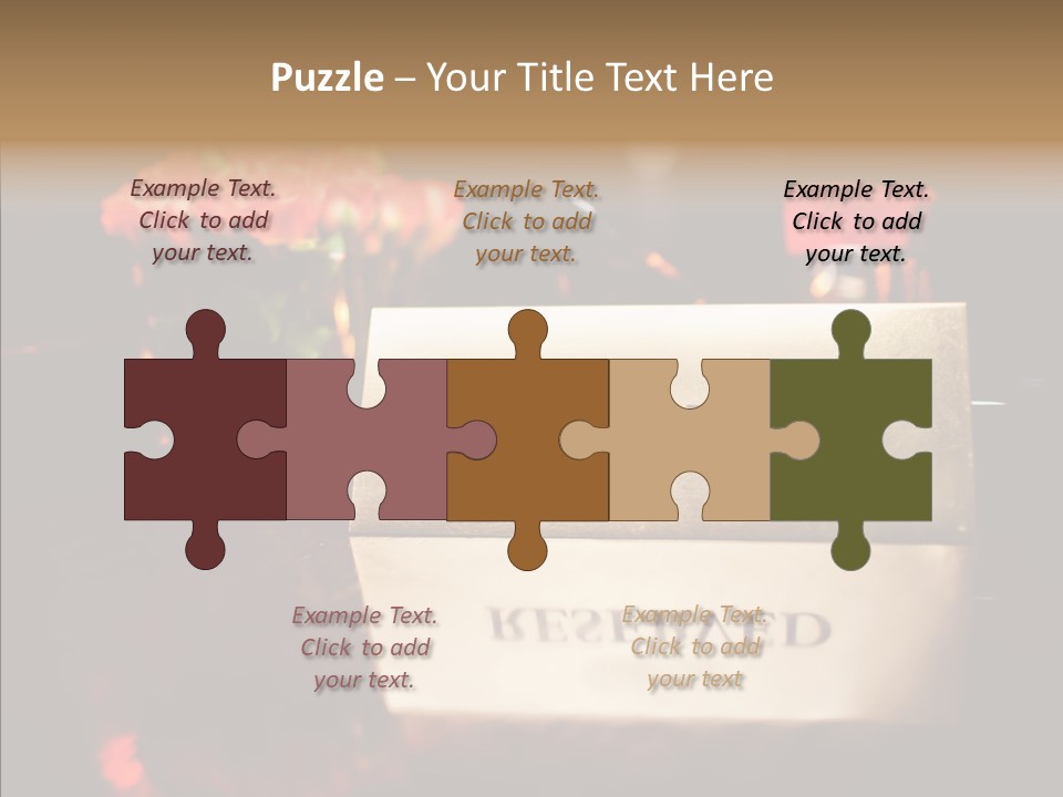 Private Sign Reserved PowerPoint Template