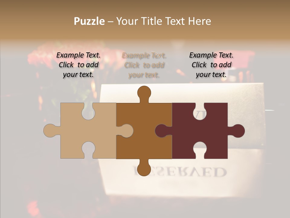Private Sign Reserved PowerPoint Template