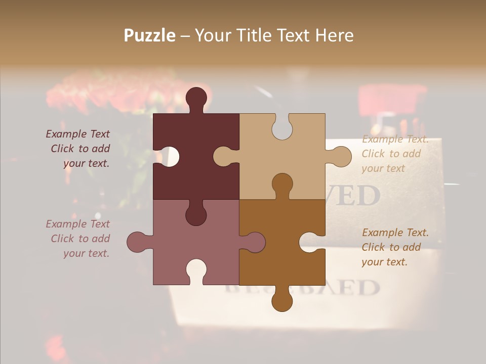 Private Sign Reserved PowerPoint Template