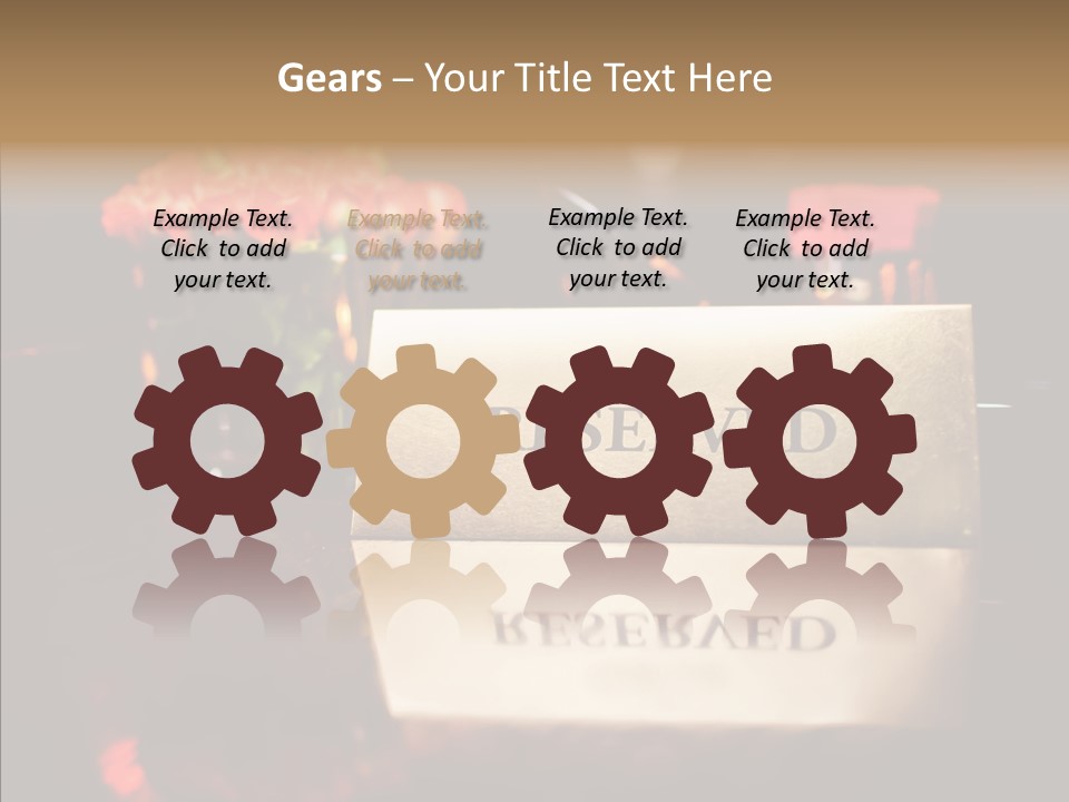 Private Sign Reserved PowerPoint Template