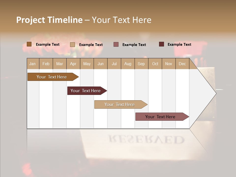 Private Sign Reserved PowerPoint Template