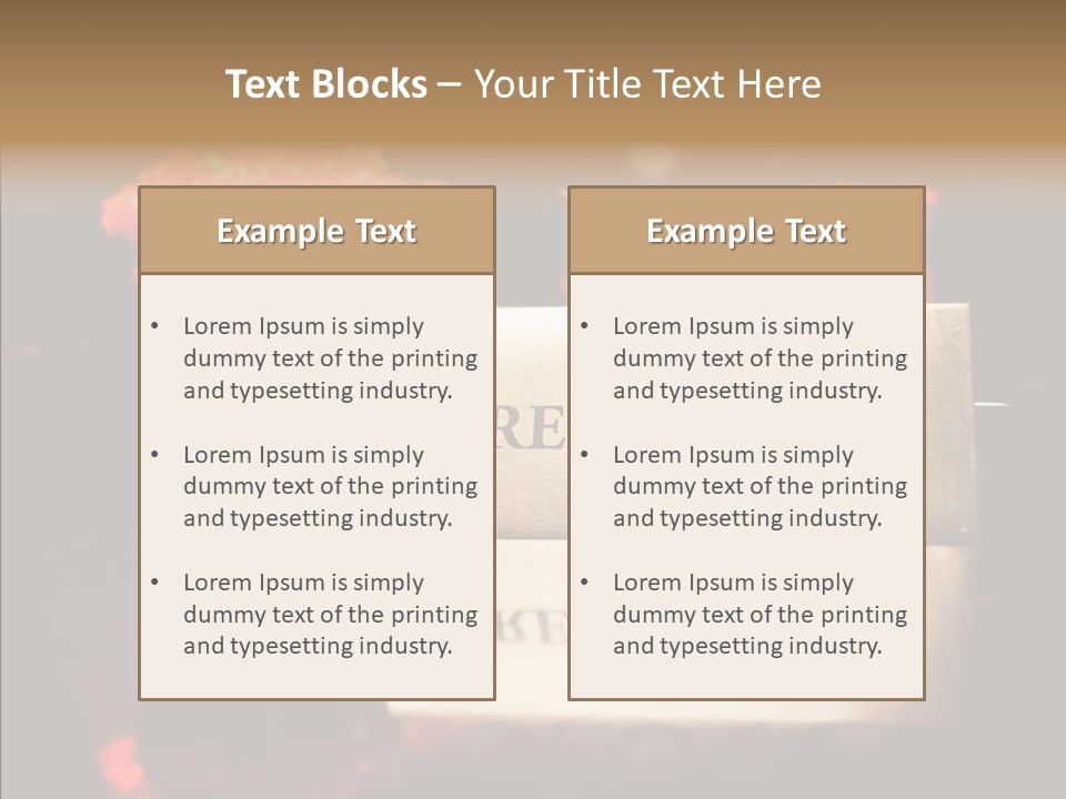Private Sign Reserved PowerPoint Template
