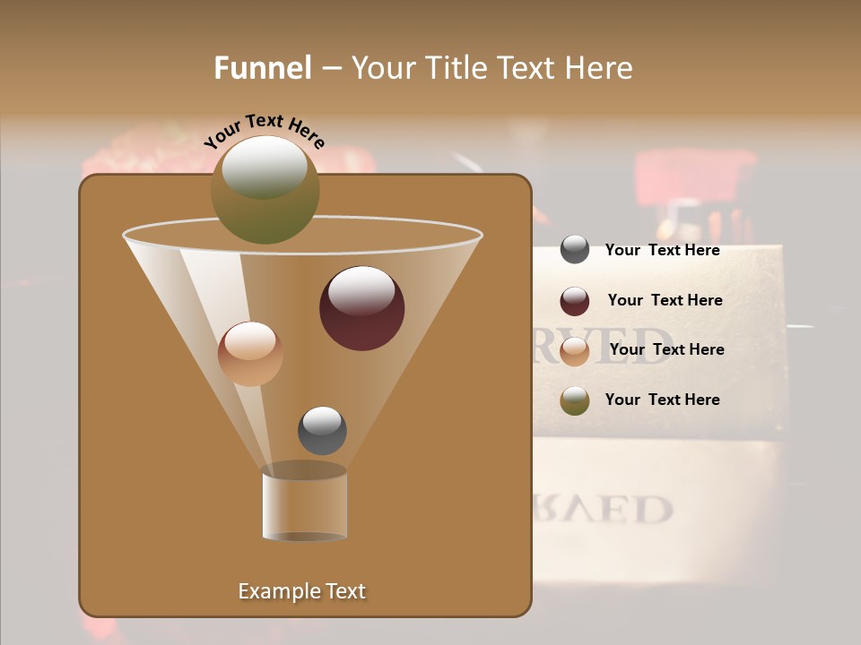 Private Sign Reserved PowerPoint Template