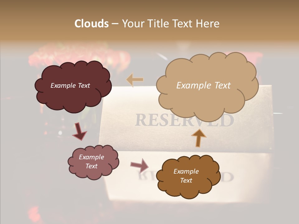 Private Sign Reserved PowerPoint Template