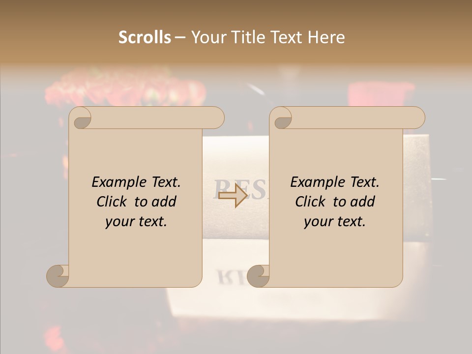 Private Sign Reserved PowerPoint Template