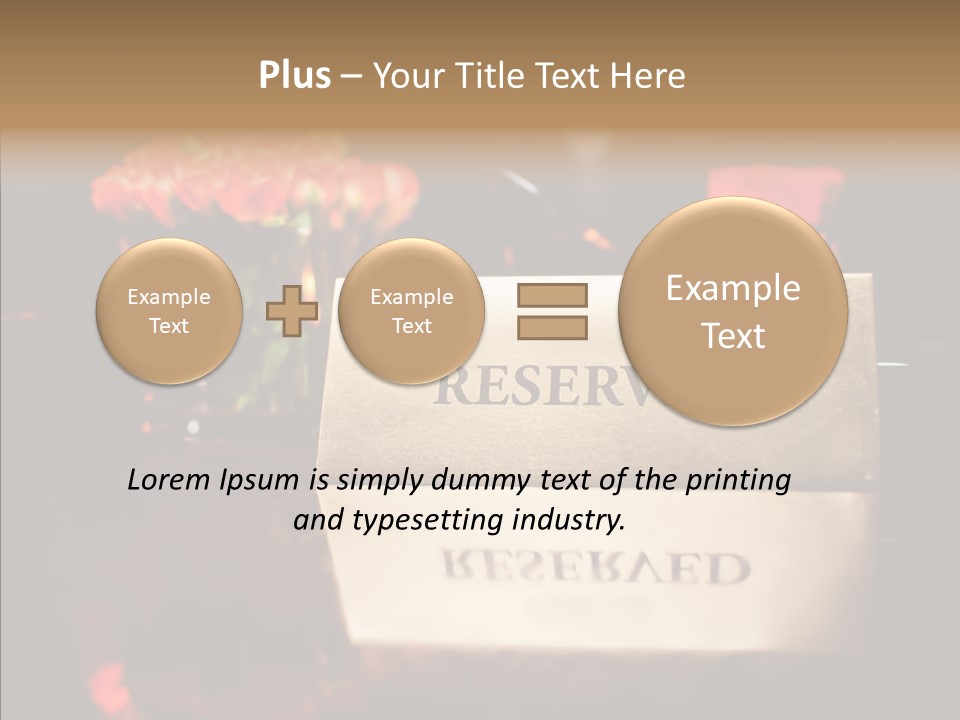 Private Sign Reserved PowerPoint Template