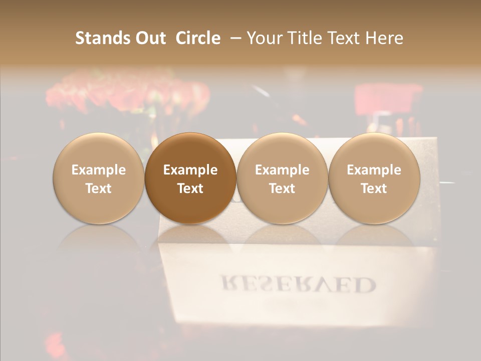 Private Sign Reserved PowerPoint Template
