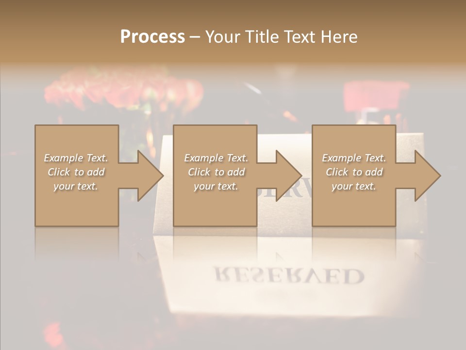 Private Sign Reserved PowerPoint Template