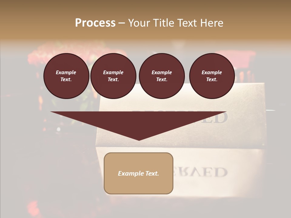 Private Sign Reserved PowerPoint Template