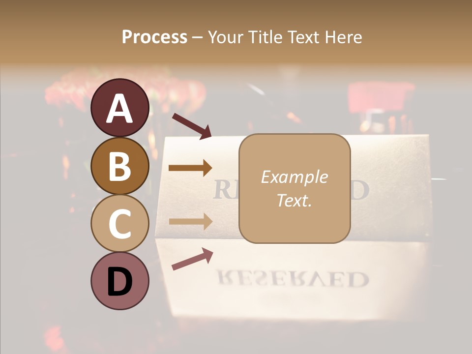 Private Sign Reserved PowerPoint Template